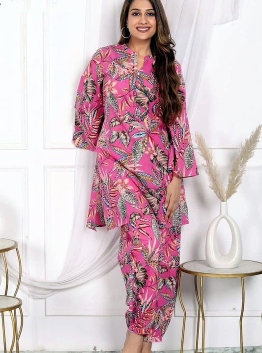 Pure Cotton Co Ords Set