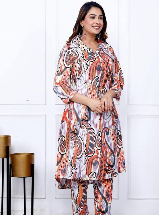 Pure Cotton Co Ords Set
